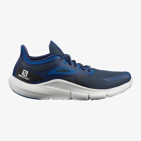 Salomon PREDICT MOD Mens Running Shoes Blue UK EULD
